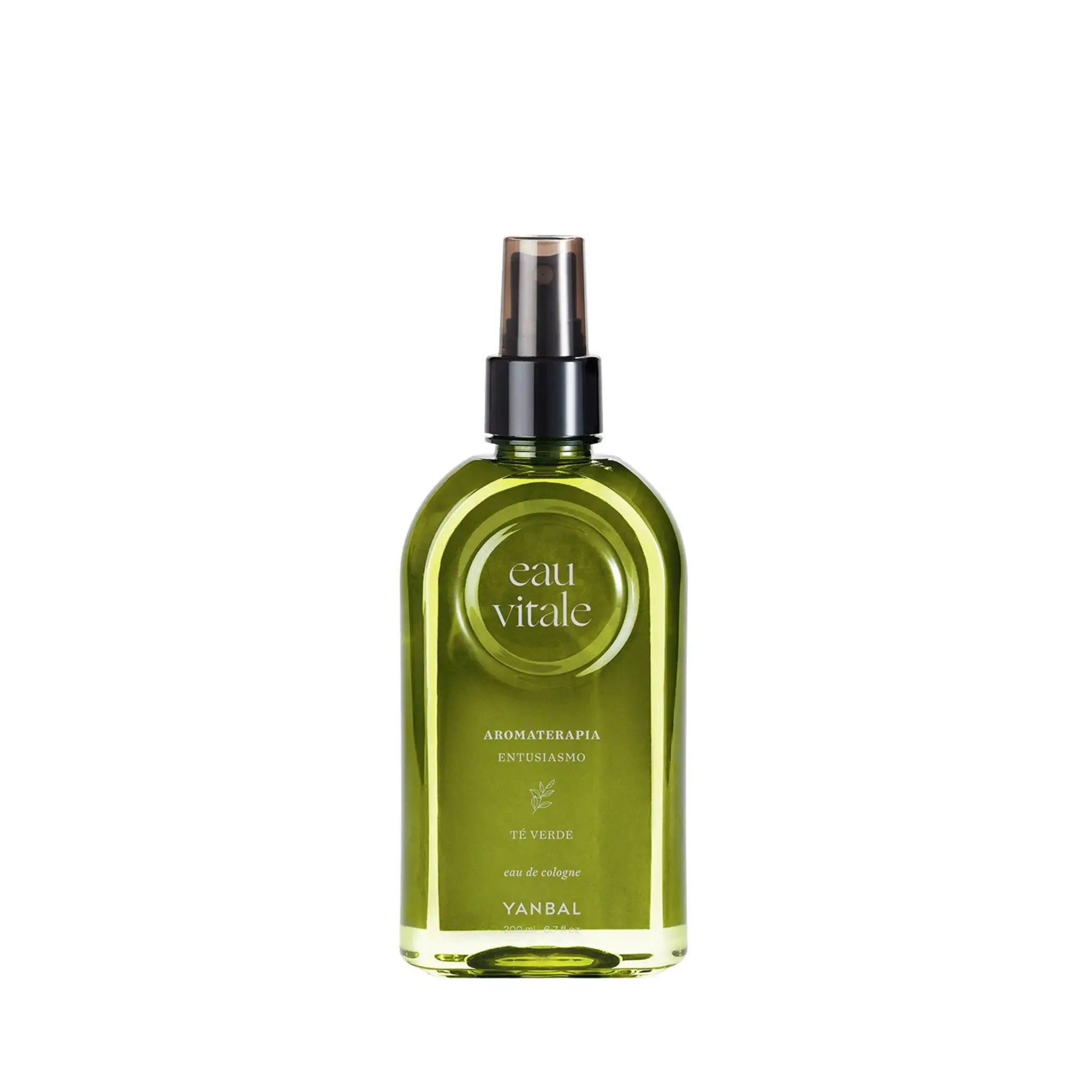 Eau Vitale Té Verde de Yanbal, colonia de aromaterapia con aroma herbal cítrico que promueve motivación, energía y sensación de dinamismo