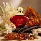 Ccori Rubí Parfum de Yanbal con notas de nardos Craftivity, ámbar y vainilla, perfume femenino ambarado floral intenso y sofisticado para mujeres elegantes