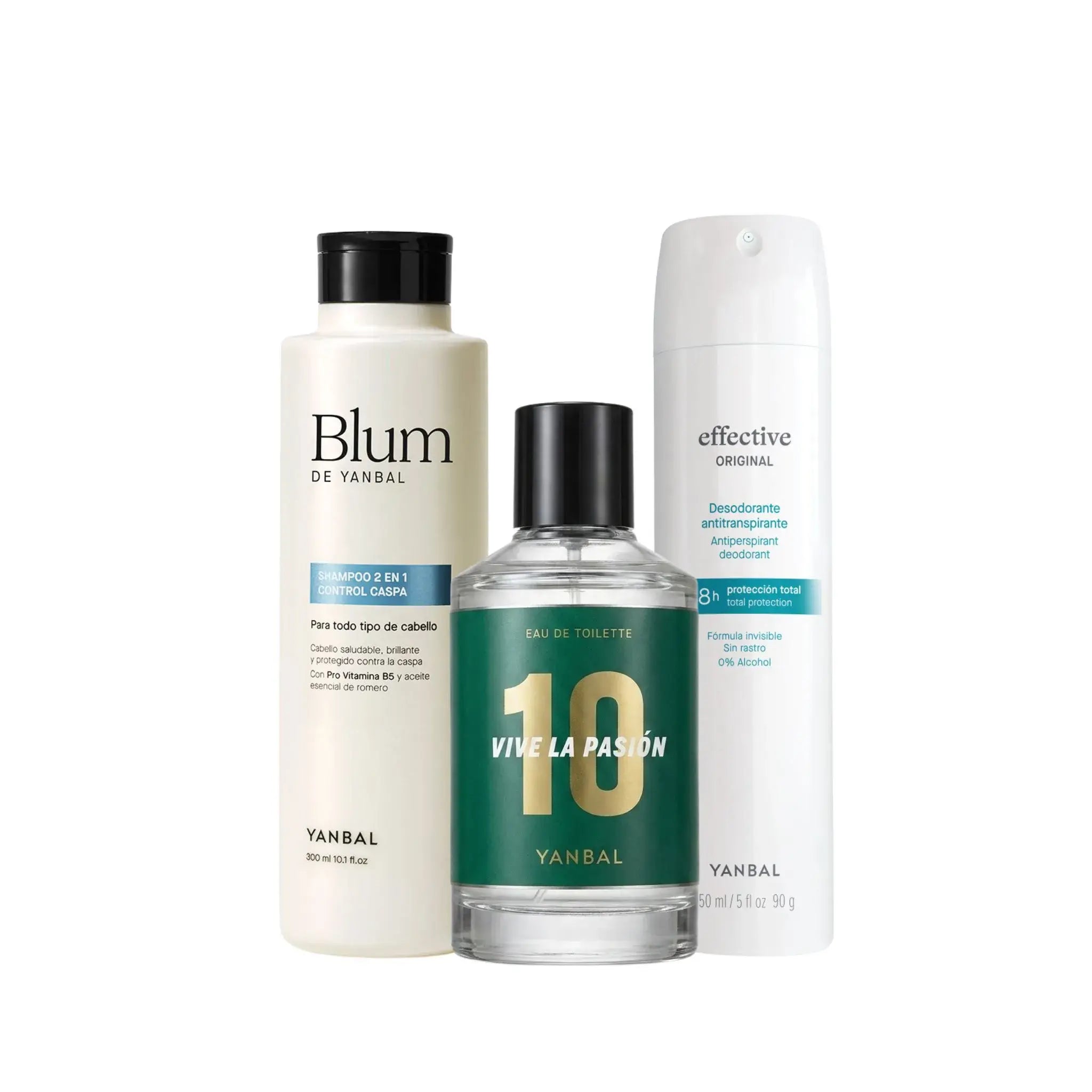 Kit de Cuidado Masculino Vive la Pasión Yanbal
