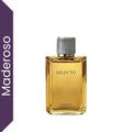 Perfume Selecto Eau de Toilette Yanbal para hombre sobre fondo blanco, fragancia masculina maderosa aromática con albahaca, vainilla negra y madera de cashmere, perfume elegante y moderno de larga duración ideal para uso diario y regalos para hombre.