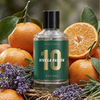 Perfume masculino herbal cítrico acompañado de mandarina fresca, lavanda aromática y vetiver, resaltando su aroma moderno, vibrante y sofisticado. Fragancia masculina intensa y duradera inspirada en energía, frescura y vitalidad.